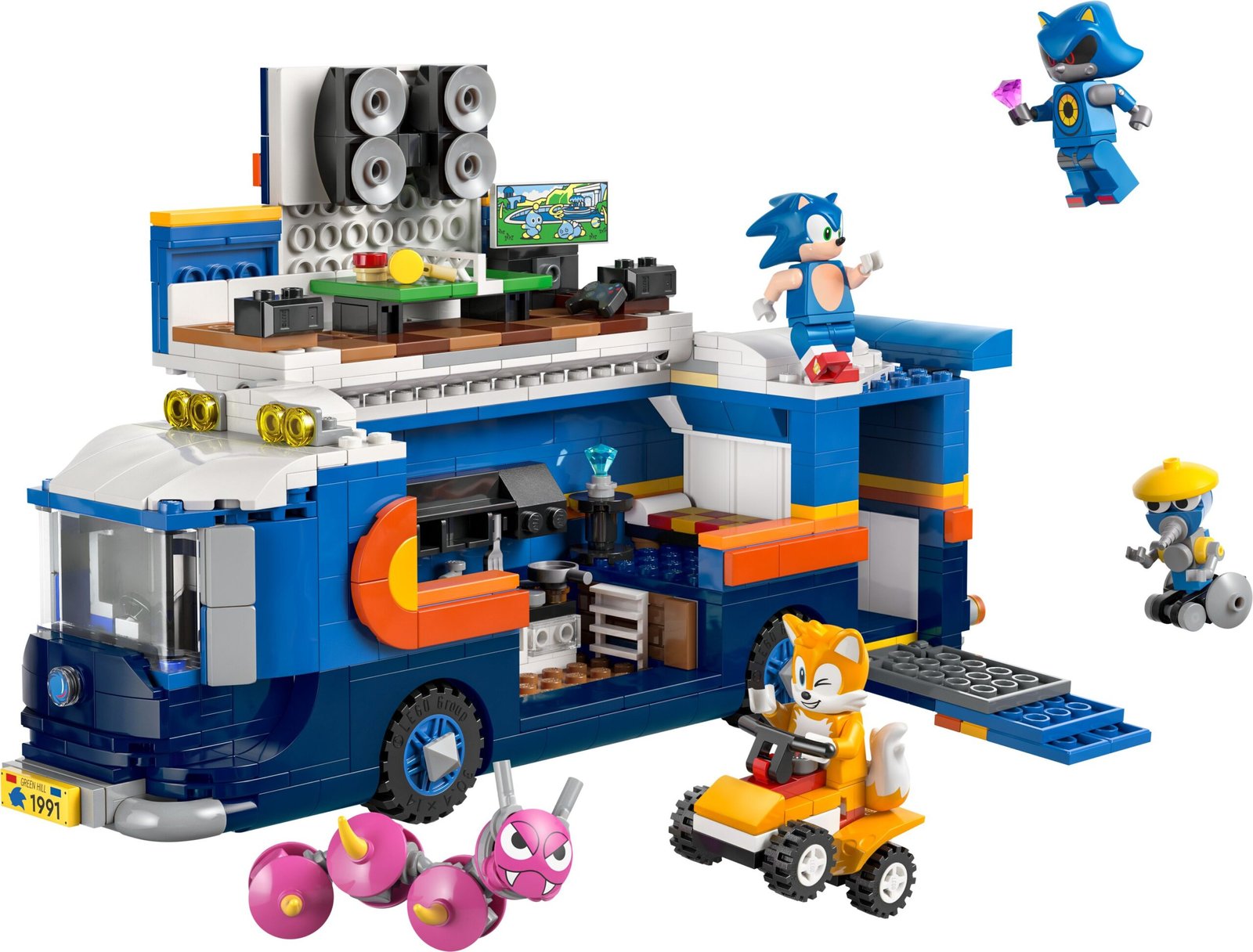 Sonic-tiimin liikkuva komentokeskus