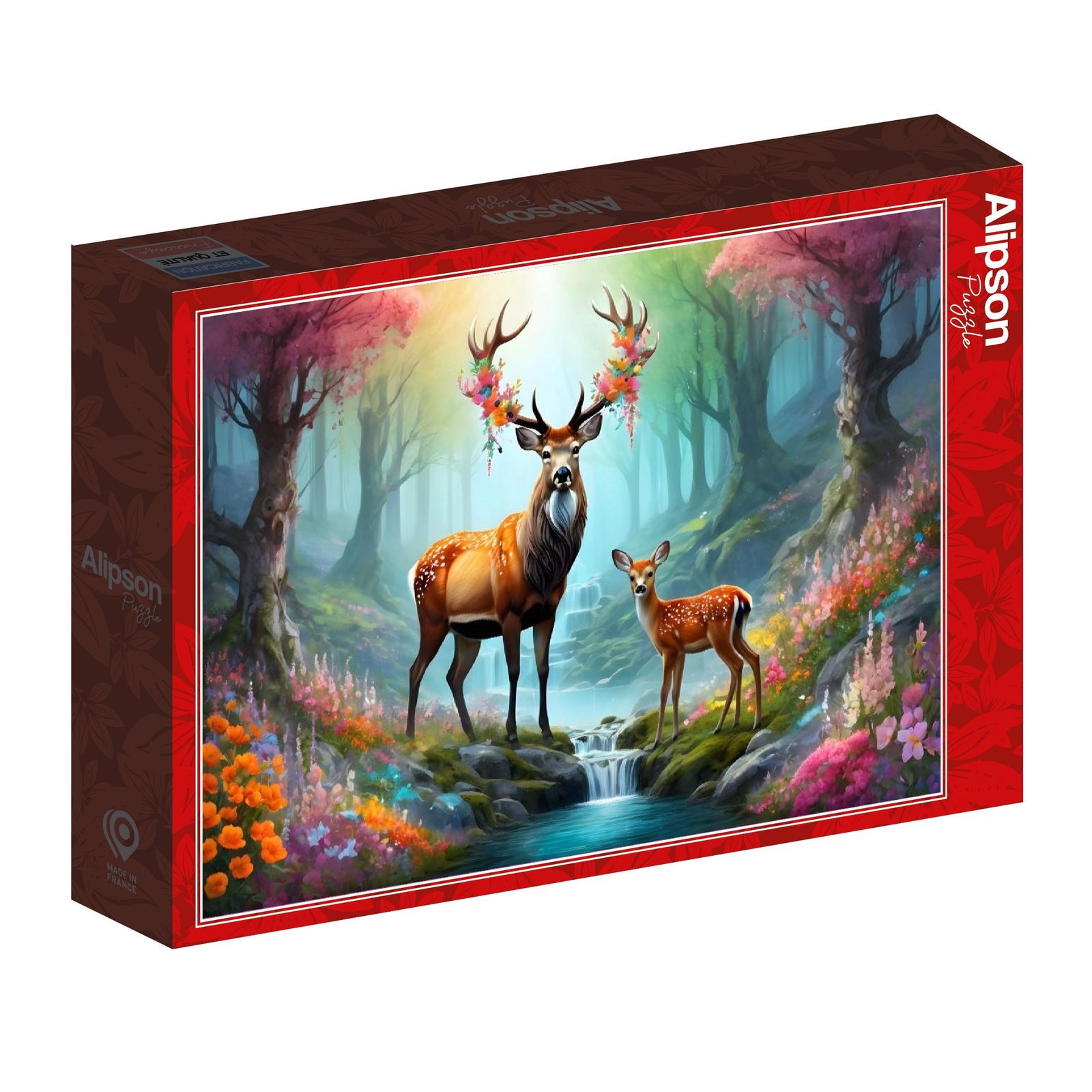 Alipson Puzzle 500 Palan Palapeli Cerf Majestueux