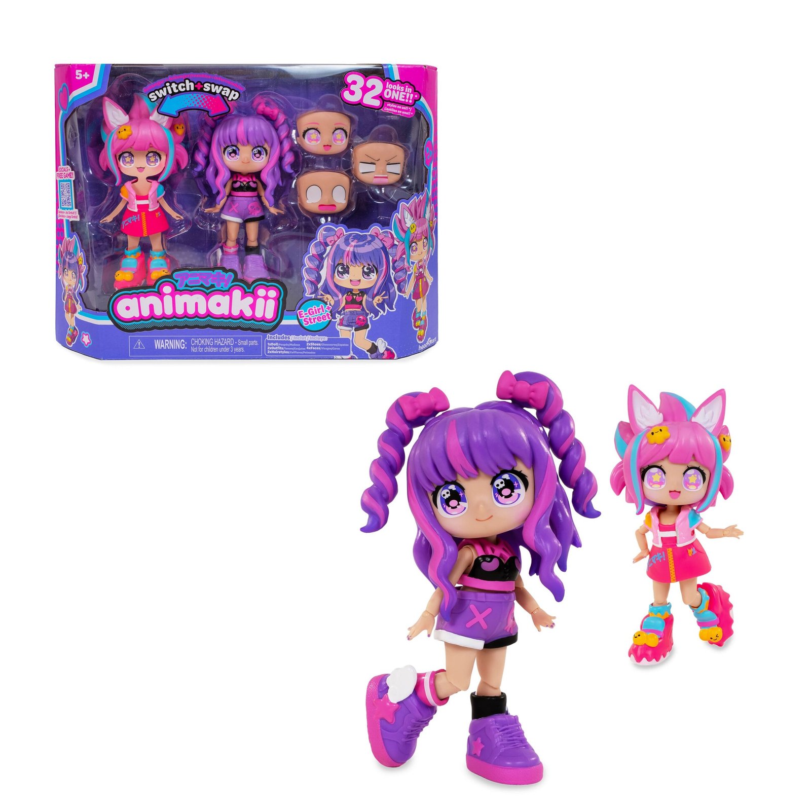Animakii Kawaii Nuket E-Girl ja Street