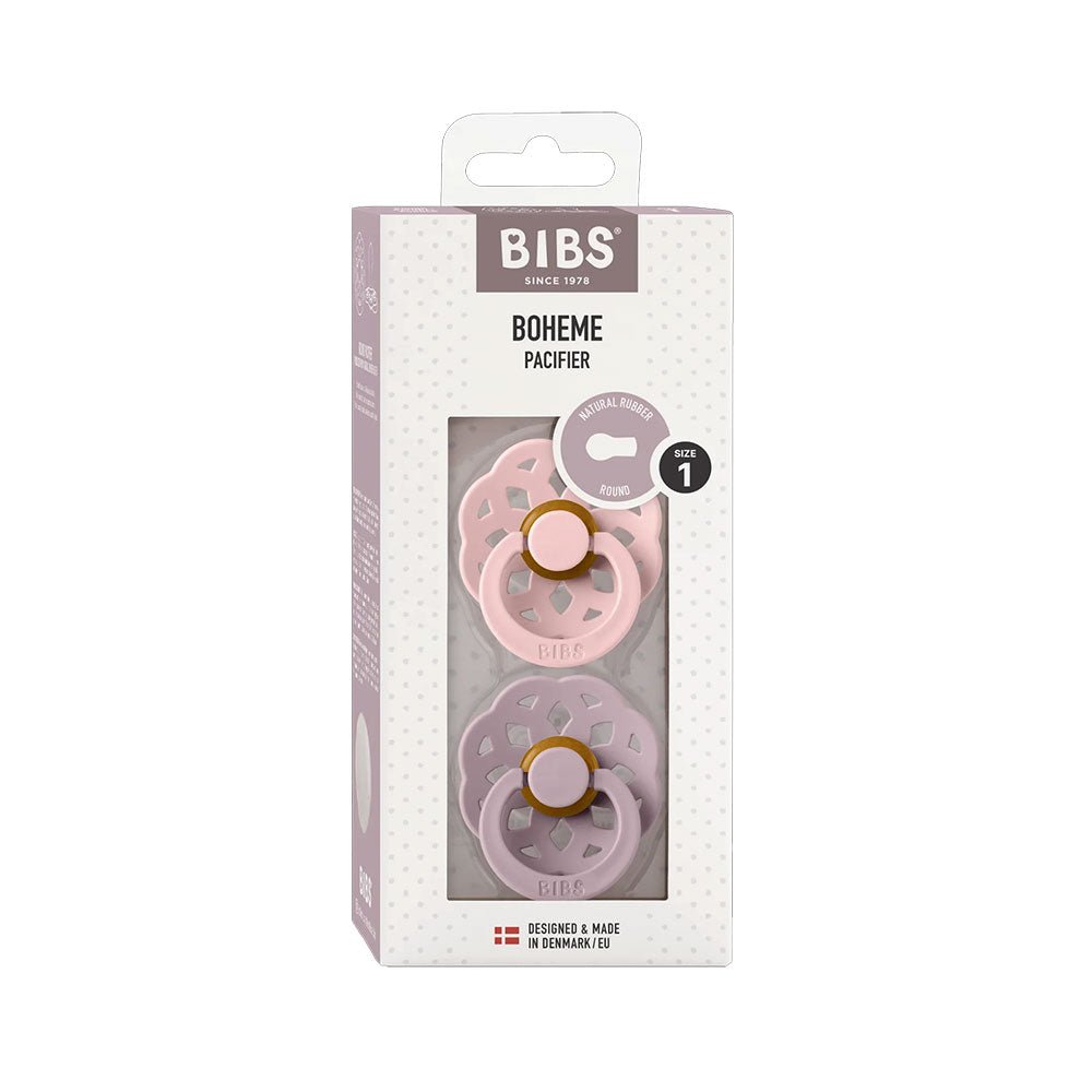 BIBS Boheme Tutti 2kpl Koko 1 Blossom/Dusky Lilac