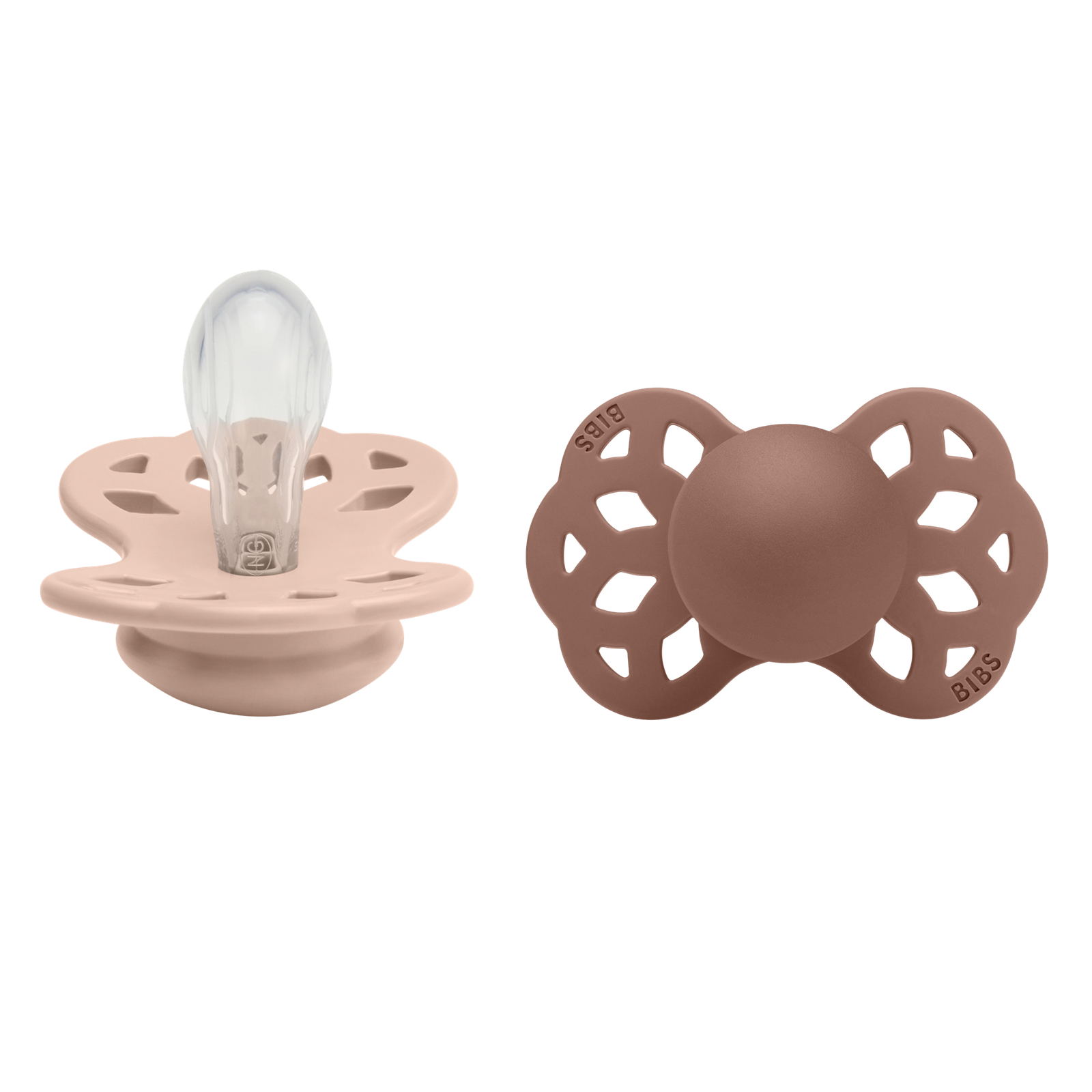 BIBS Infinity Tutti 2kpl Koko 1 Blush/Woodchuck