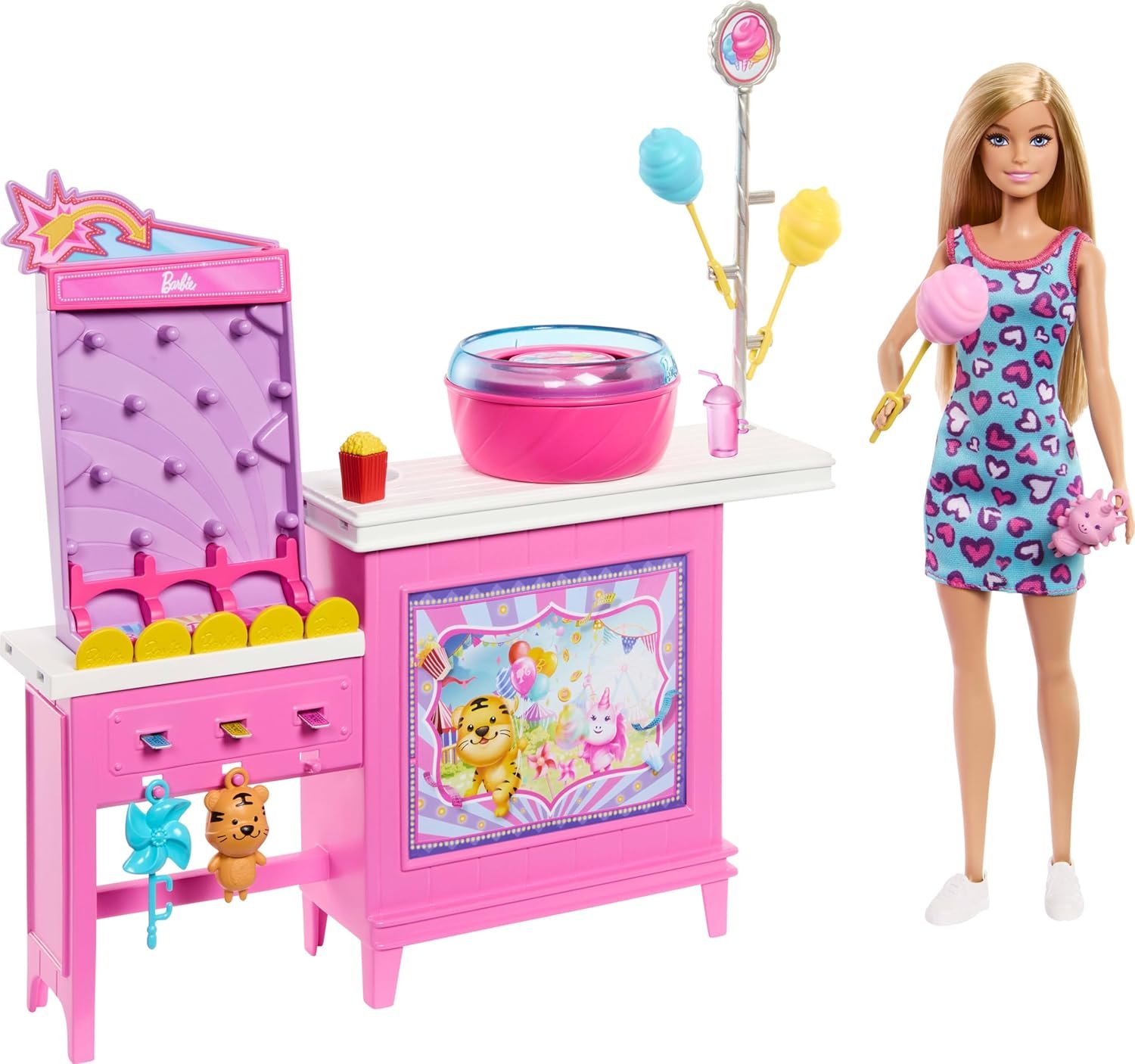Barbie Leikkisetti Beach Detectives Treats and Games Booth