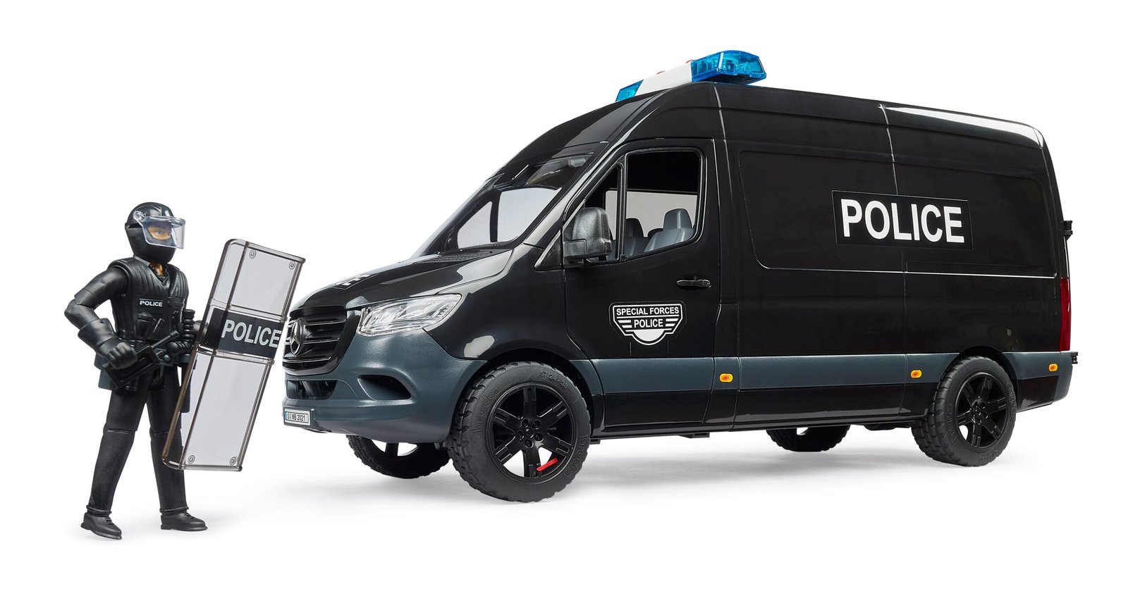Bruder 02685 MB Sprinter Poliisin Erikoisjoukkojen Auto