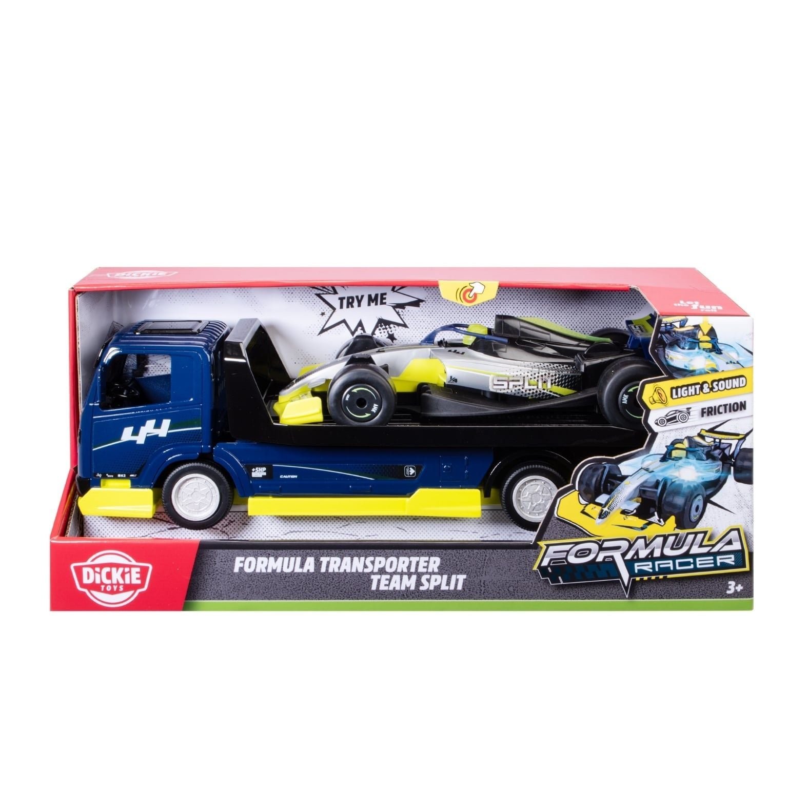 Dickie Toys Formula Kuljetusrekka Valoilla ja Äänillä