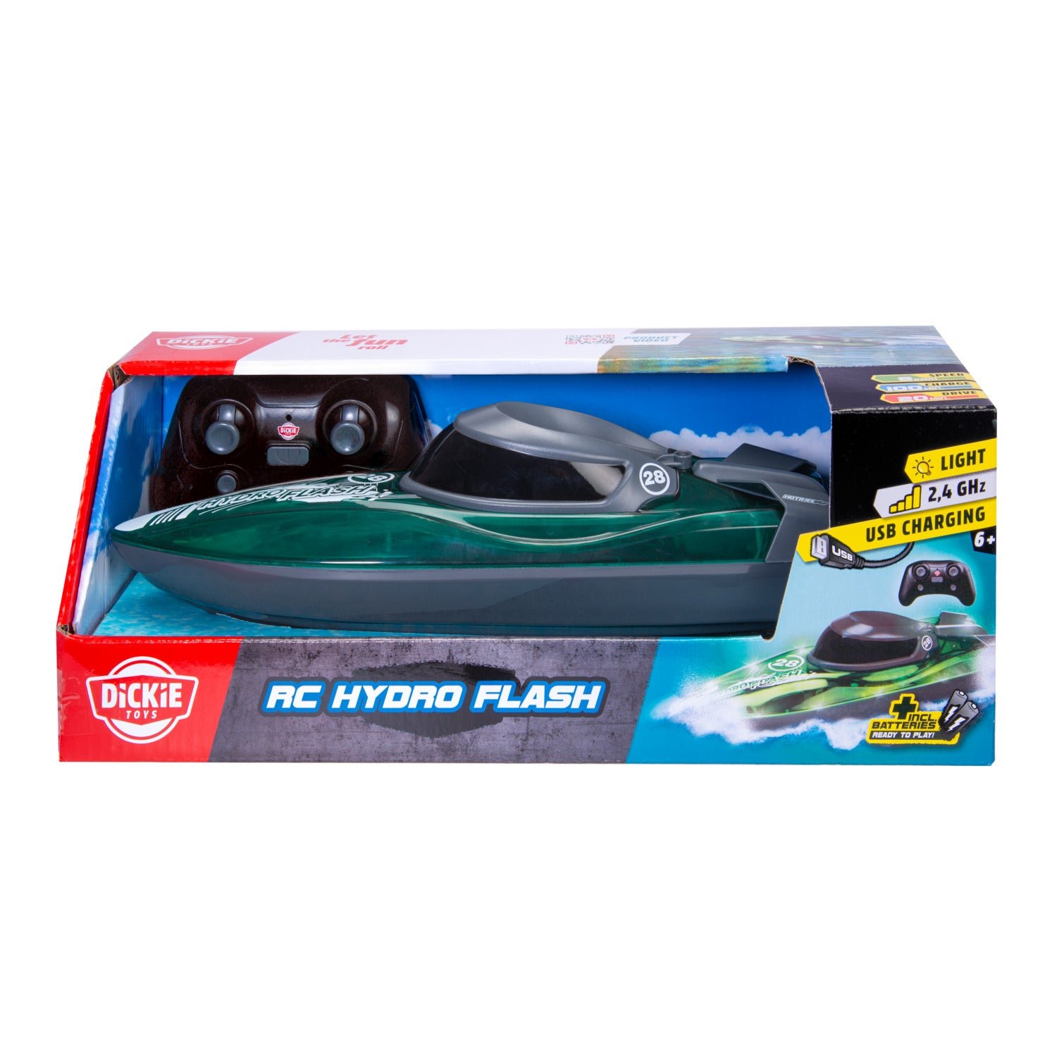 Dickie Toys RC Hydro Flash Kauko-Ohjattava Vene