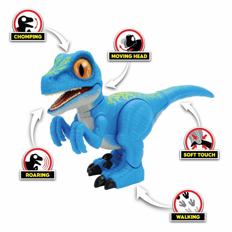 Dinos Unleashed Raptor Interaktiivinen Dinosaurus