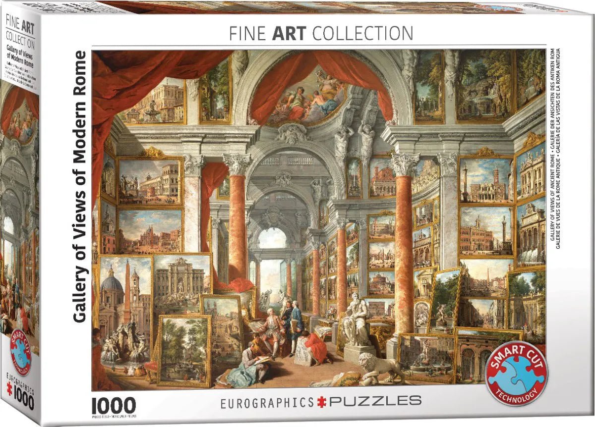 Eurographics 1000 Palan Palapeli Fine Art Collection Giovanni Paolo Panini