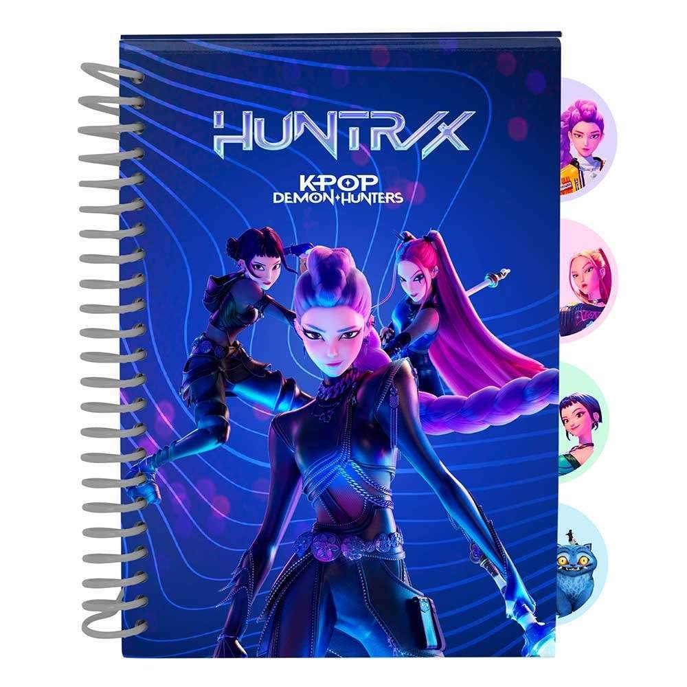 K-Pop Demon Hunters Kovakantinen Vihko A5