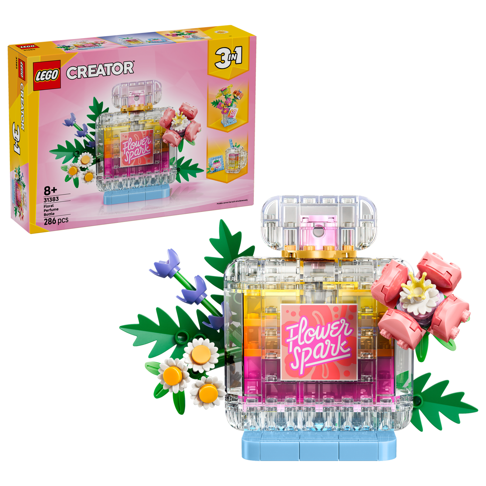 LEGO Creator 31383 Kukka-aiheinen Hajuvesipullo