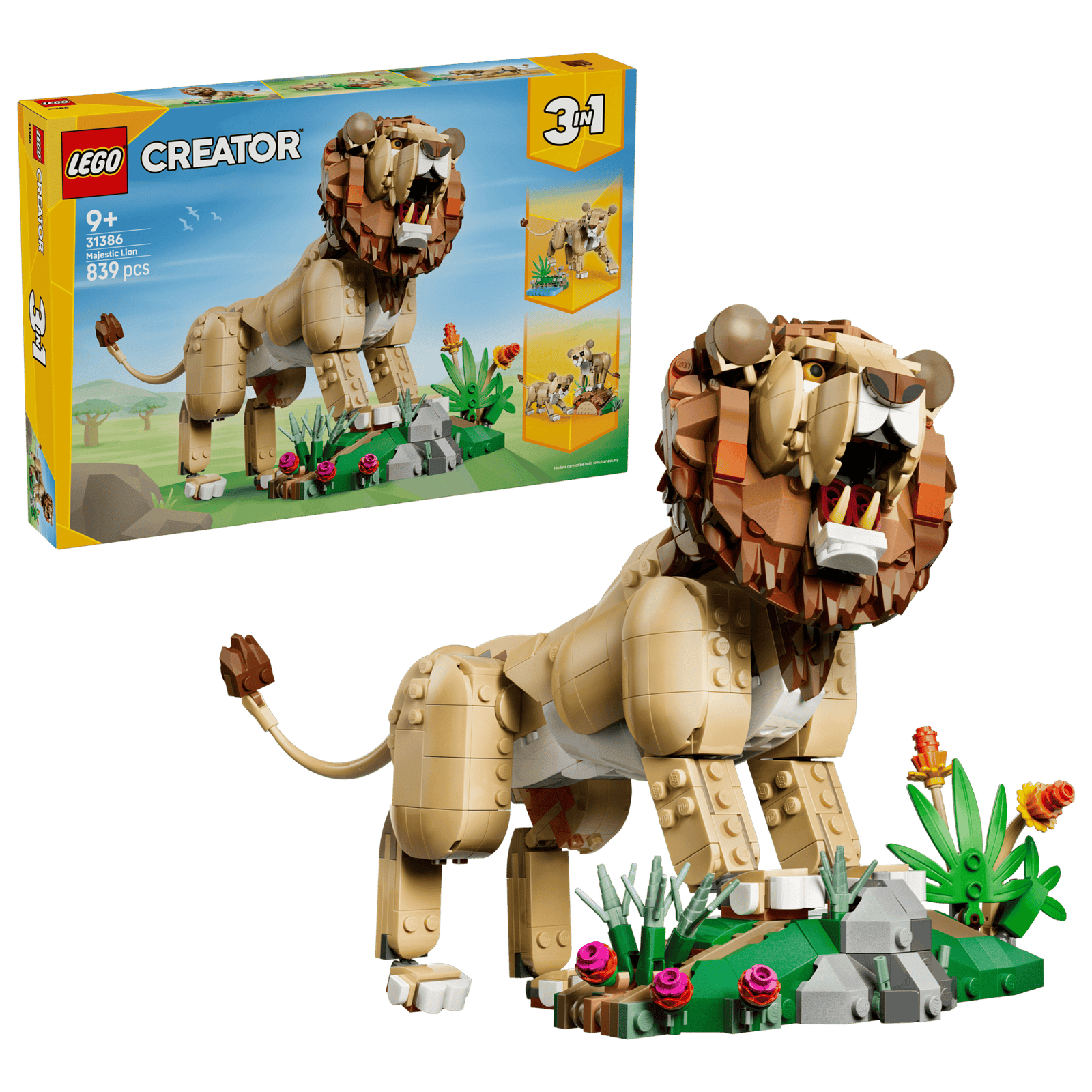 LEGO Creator 31386 Villieläimet: Uljas Leijona