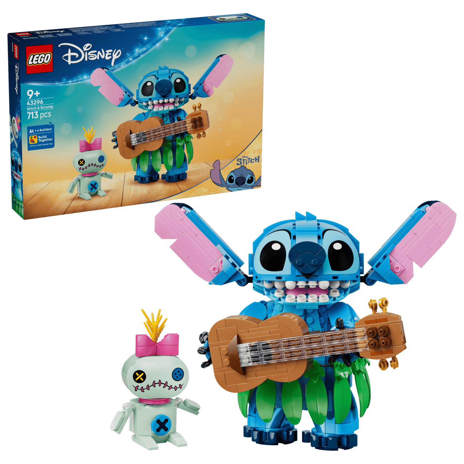 LEGO Disney 43296 Stitch ja Räsynukke