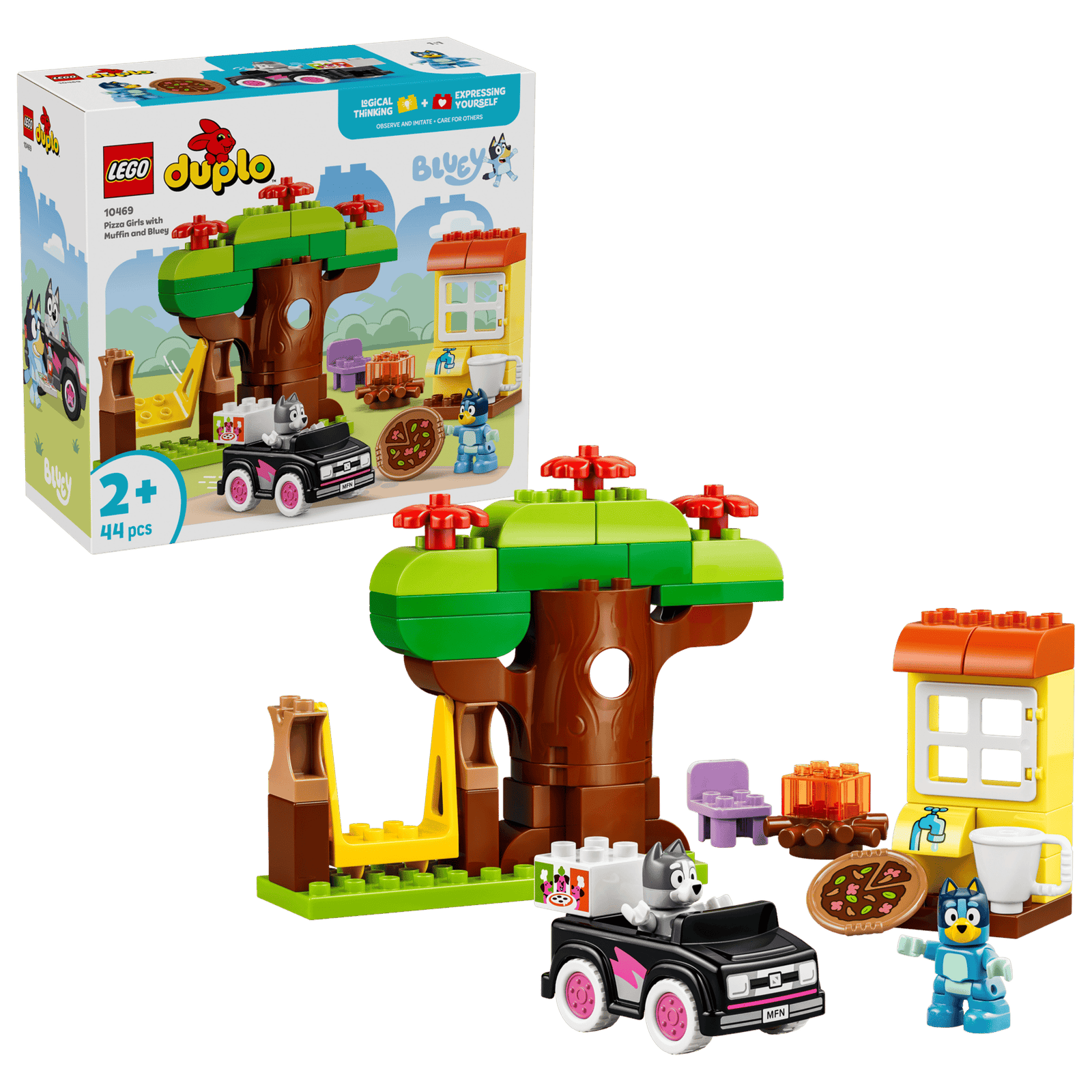LEGO Duplo 10469 Muhvi ja Tuuri Pizzatyttöinä