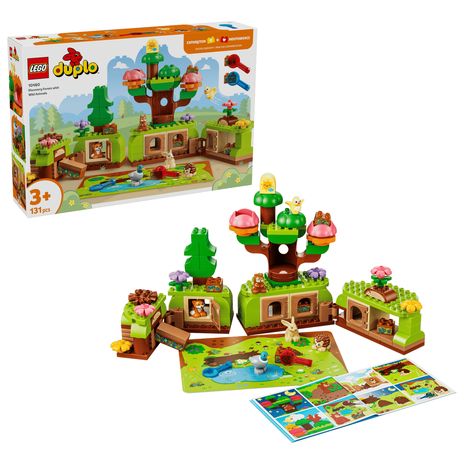 LEGO Duplo 10480 Löytöretki Villieläinten Metsään