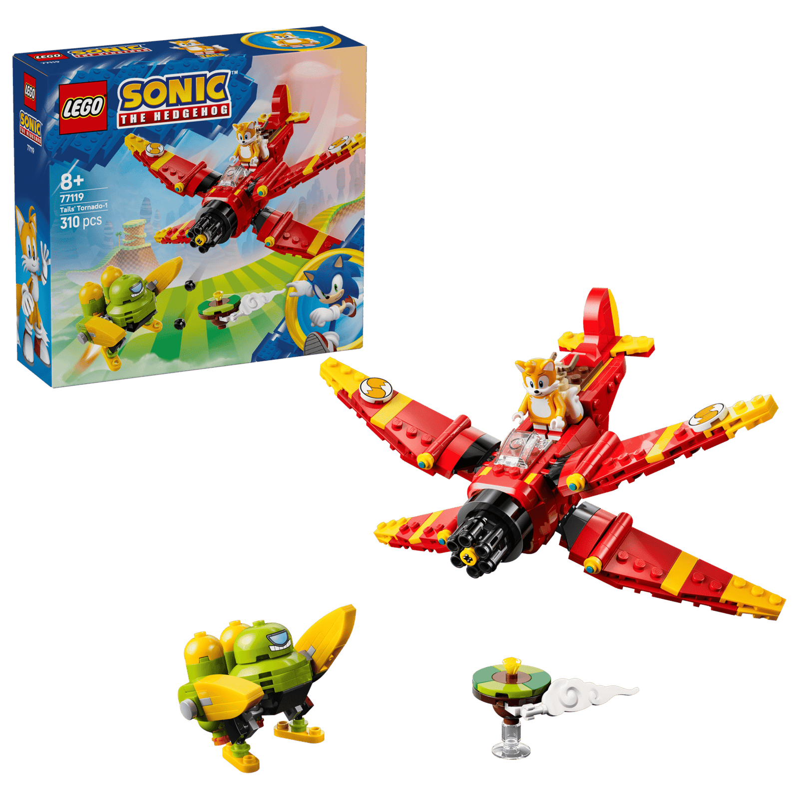 LEGO Sonic 77119 Tailsin Tornado-1