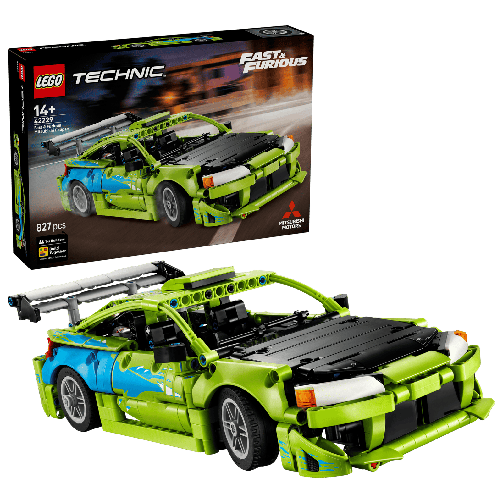 LEGO Technic 42229 Fast and Furious Mitsubishi Eclipse Auto