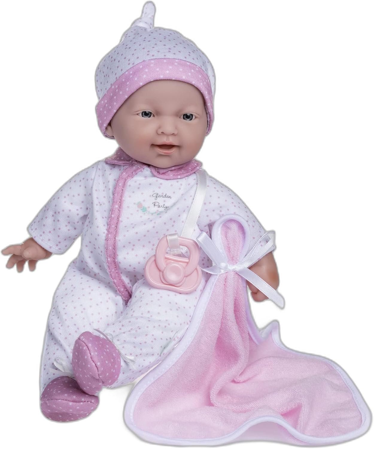 La Baby Pehmeävartaloinen Hymyilevä Nukke 28cm