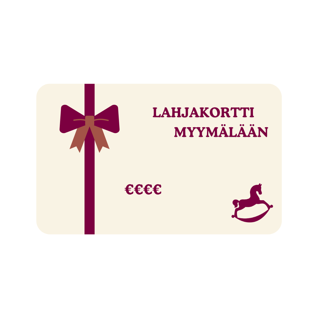 Lahjakortti Myymälään - 100€