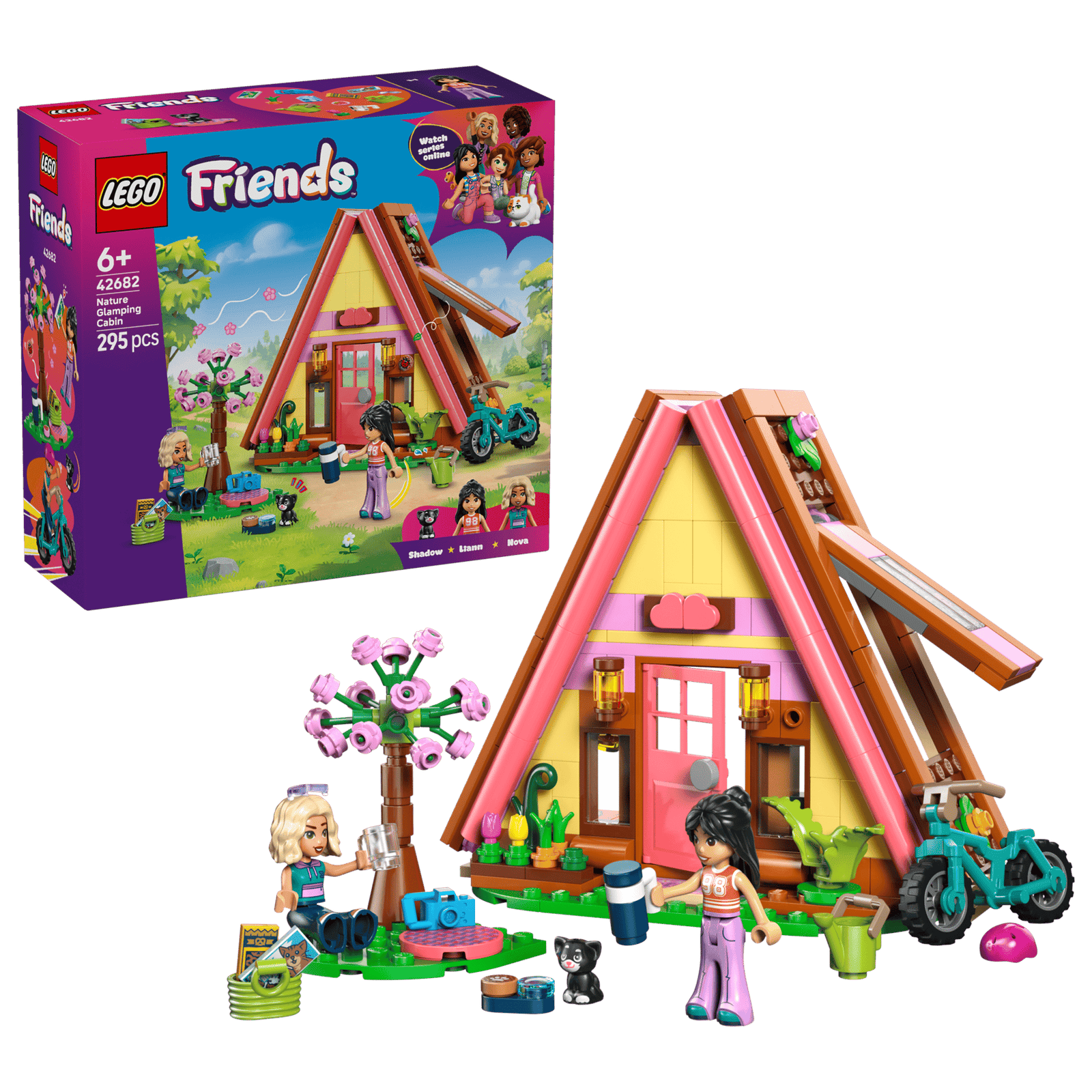 Lego Friends 42682 Mökki Luonnon Helmassa