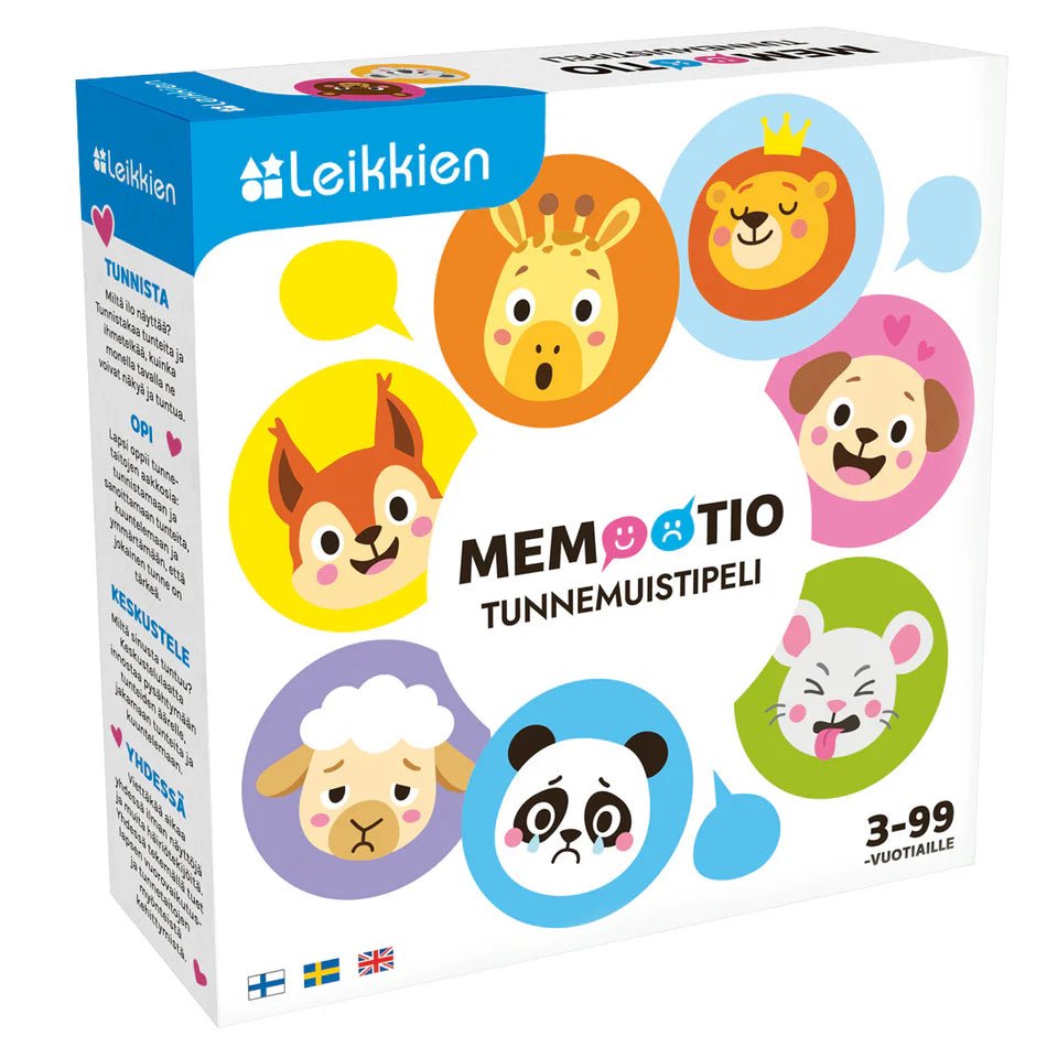 Leikkien Memotio Tunnemuistipeli