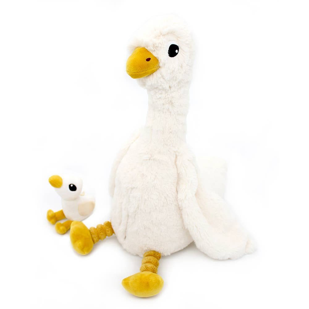 Les Ptipotos Hanhi ja Poikanen Pehmolelu 36cm