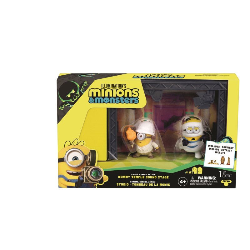 Minions & Monsters Mummy Temple Sound Stage Hahmot