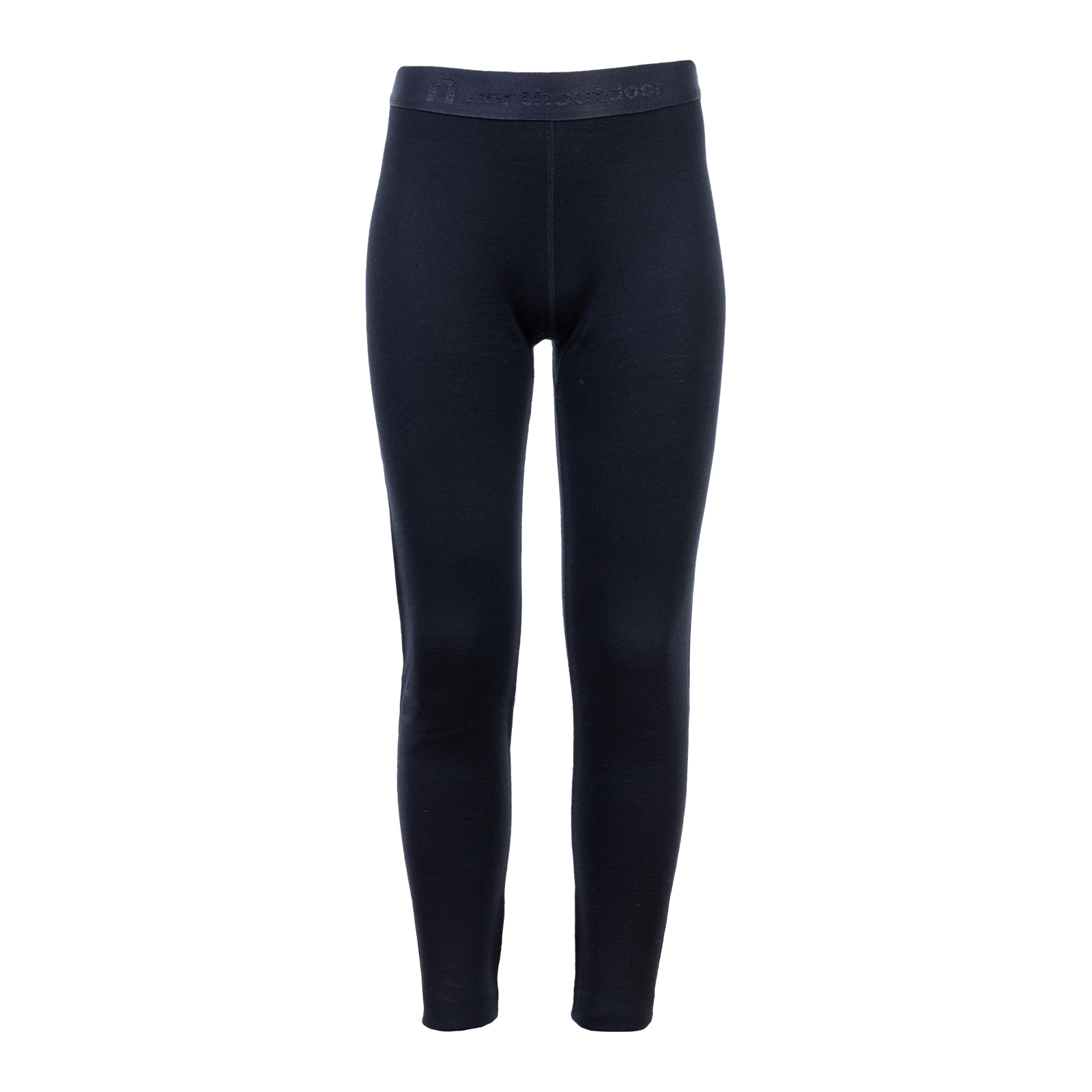 North Outdoor Arctic 260 Välikerroksen Merinohousut JR - musta 122-128 koko