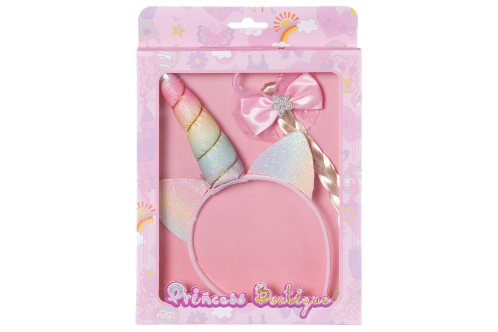 Princess Boutique Yksisarvispanta Ja Hiuskoriste Setti
