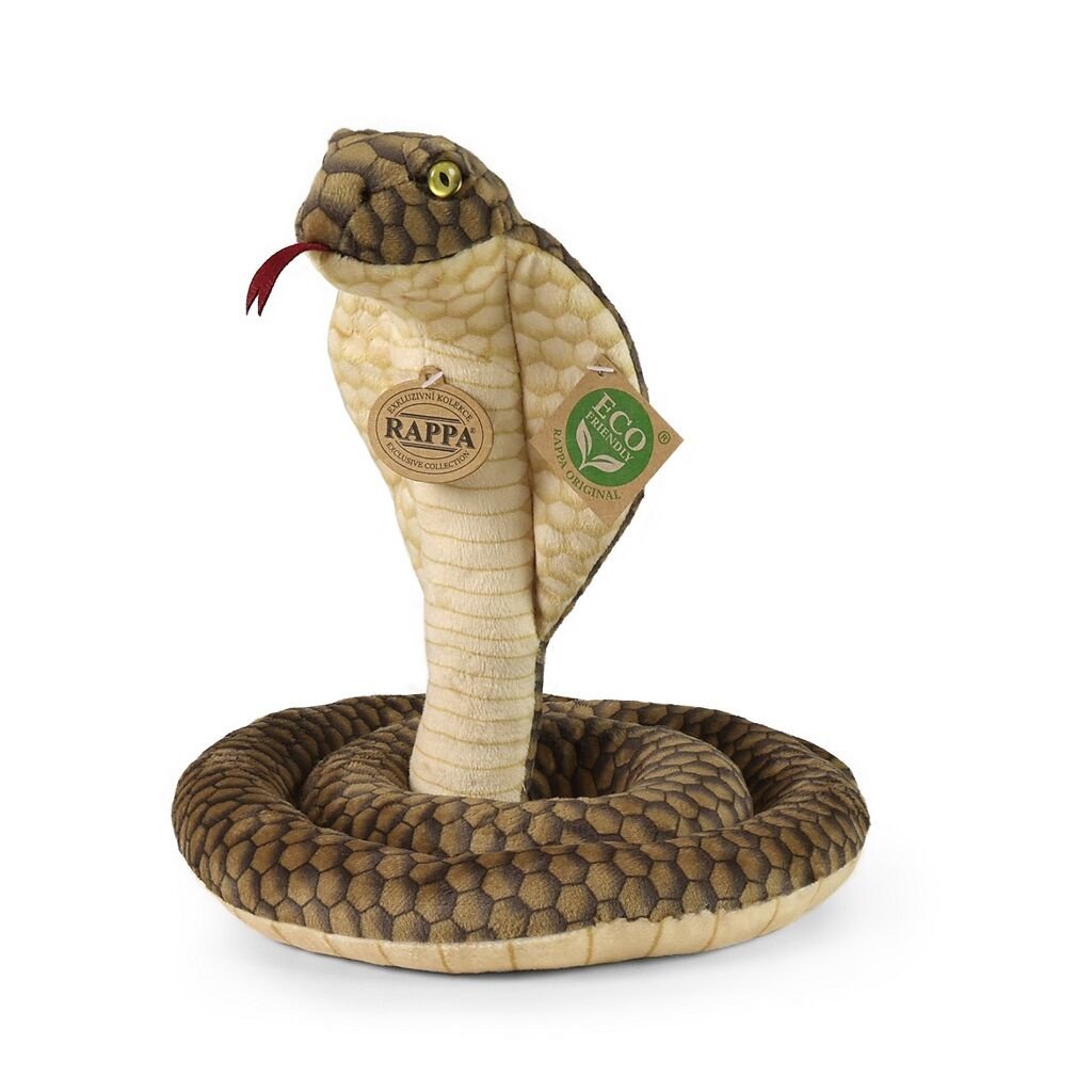 Rappa Eco Friendly Kobra Käärme Pehmolelu 127cm