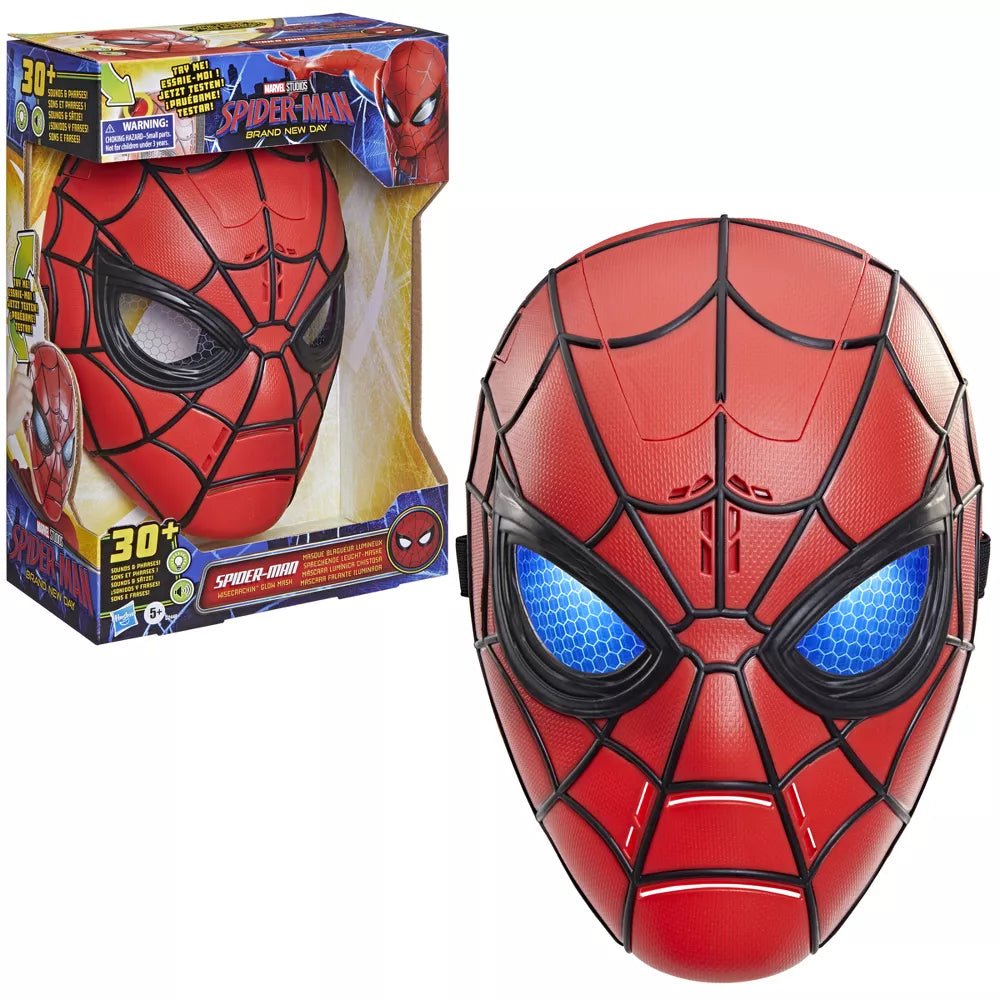 Spider-Man Brand New Day Wise Cracking Naamari Äänillä ja Valoilla