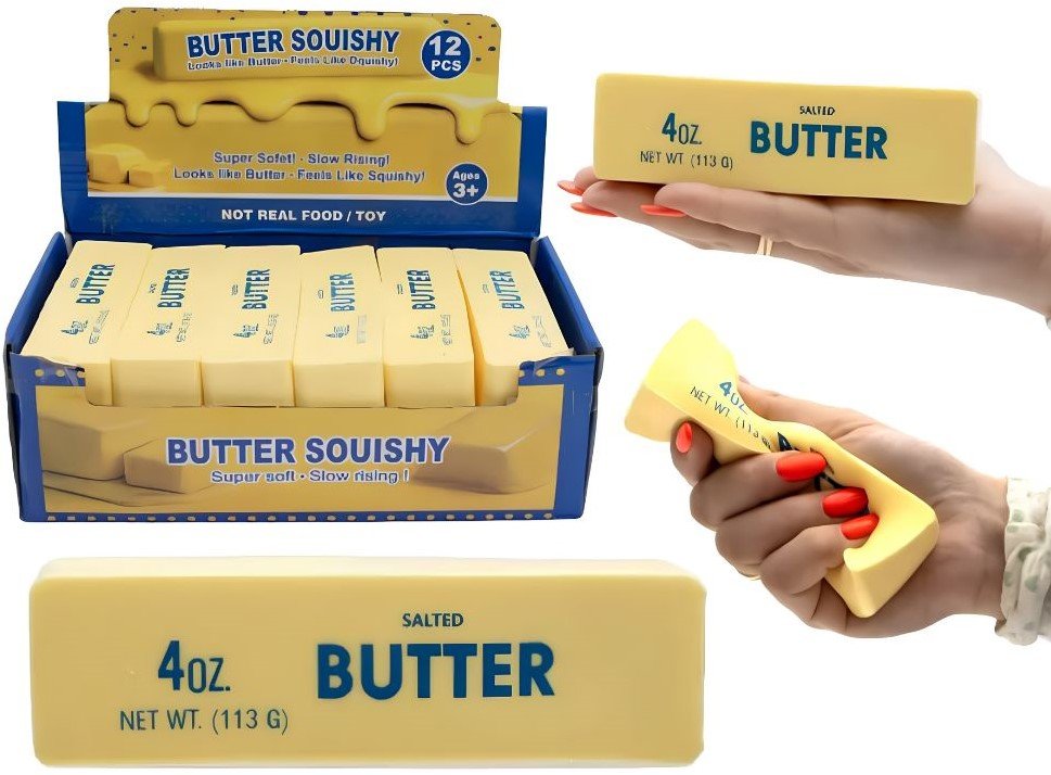 Squishy Butter Squeezy Puristeltava Voi