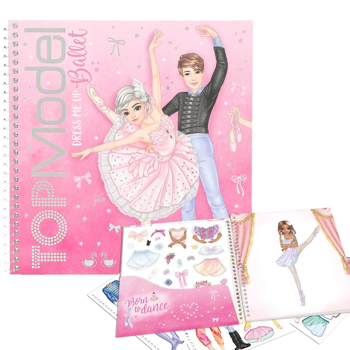TOPModel Dress Me Up Ballet Tarrakirja