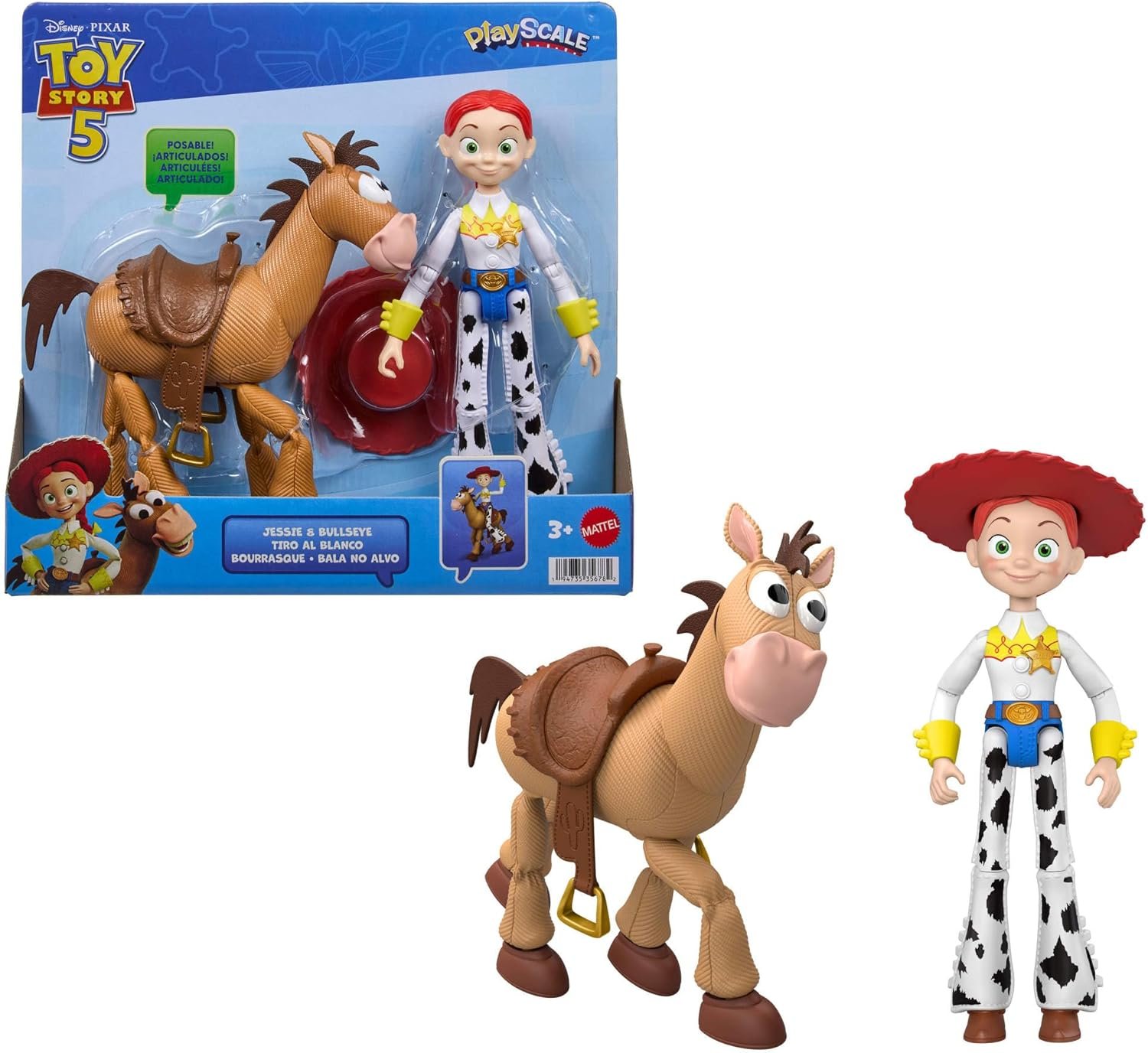 Toy Story 5 Jessie Ja Bullseye Hahmot