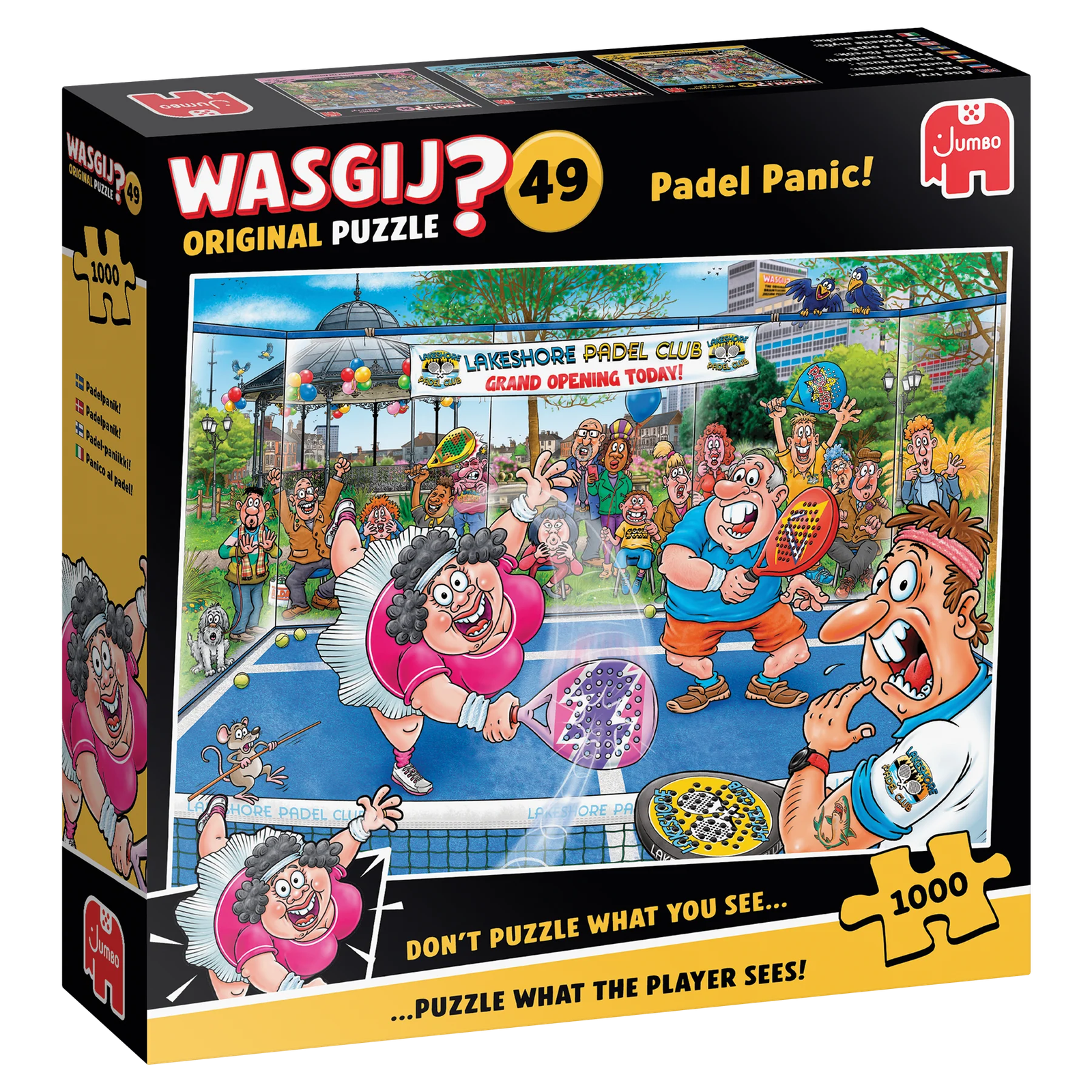 Wasgij Original 49 Padel Panic! 1000 Palan Palapeli