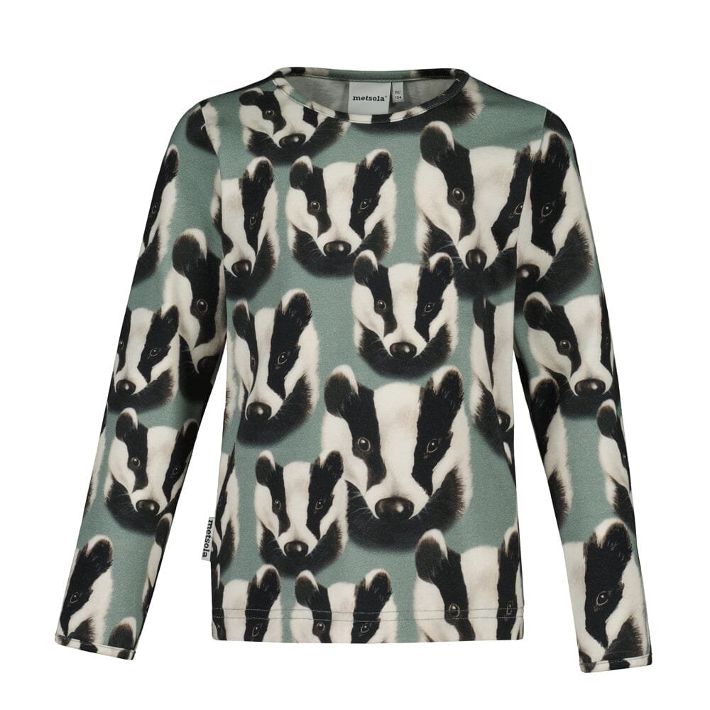 Badger -Paita | Dusty Green - 110/116