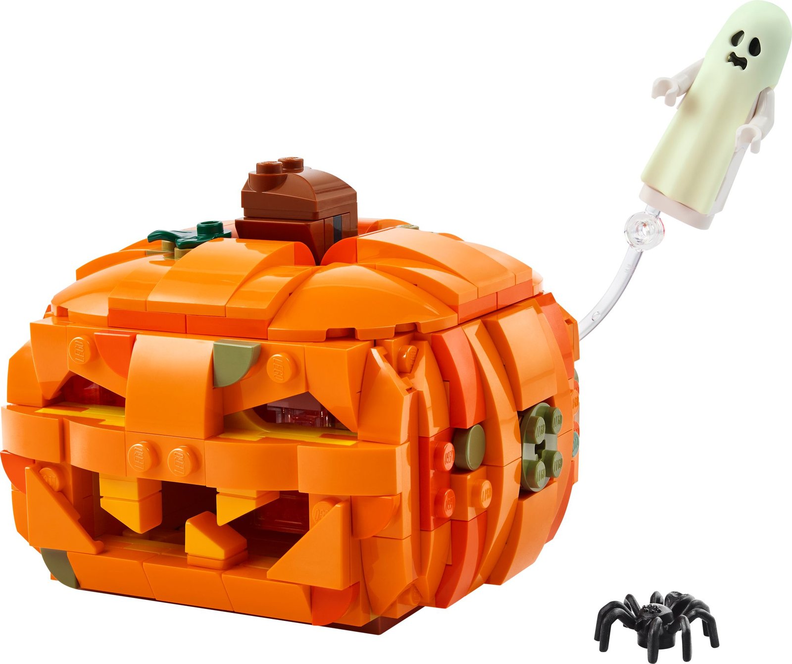 Kurpitsan muotoinen halloweenlyhty