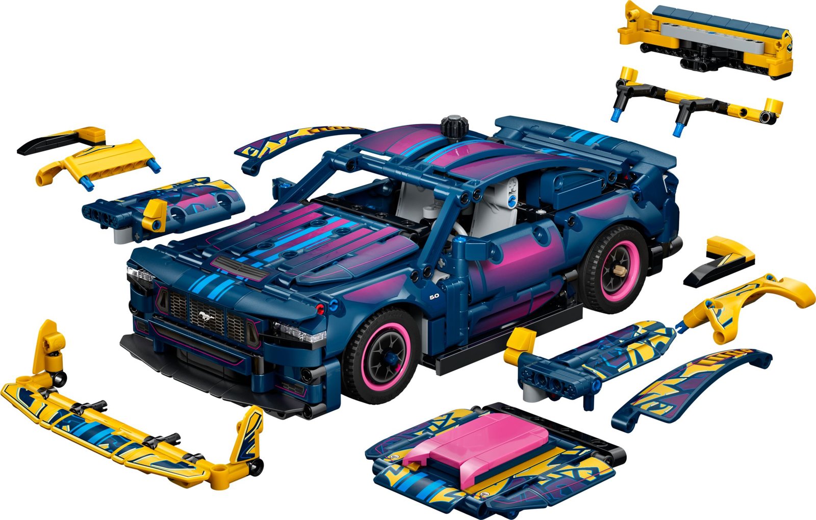 Tuunaustallin Ford Mustang GT ‑auto