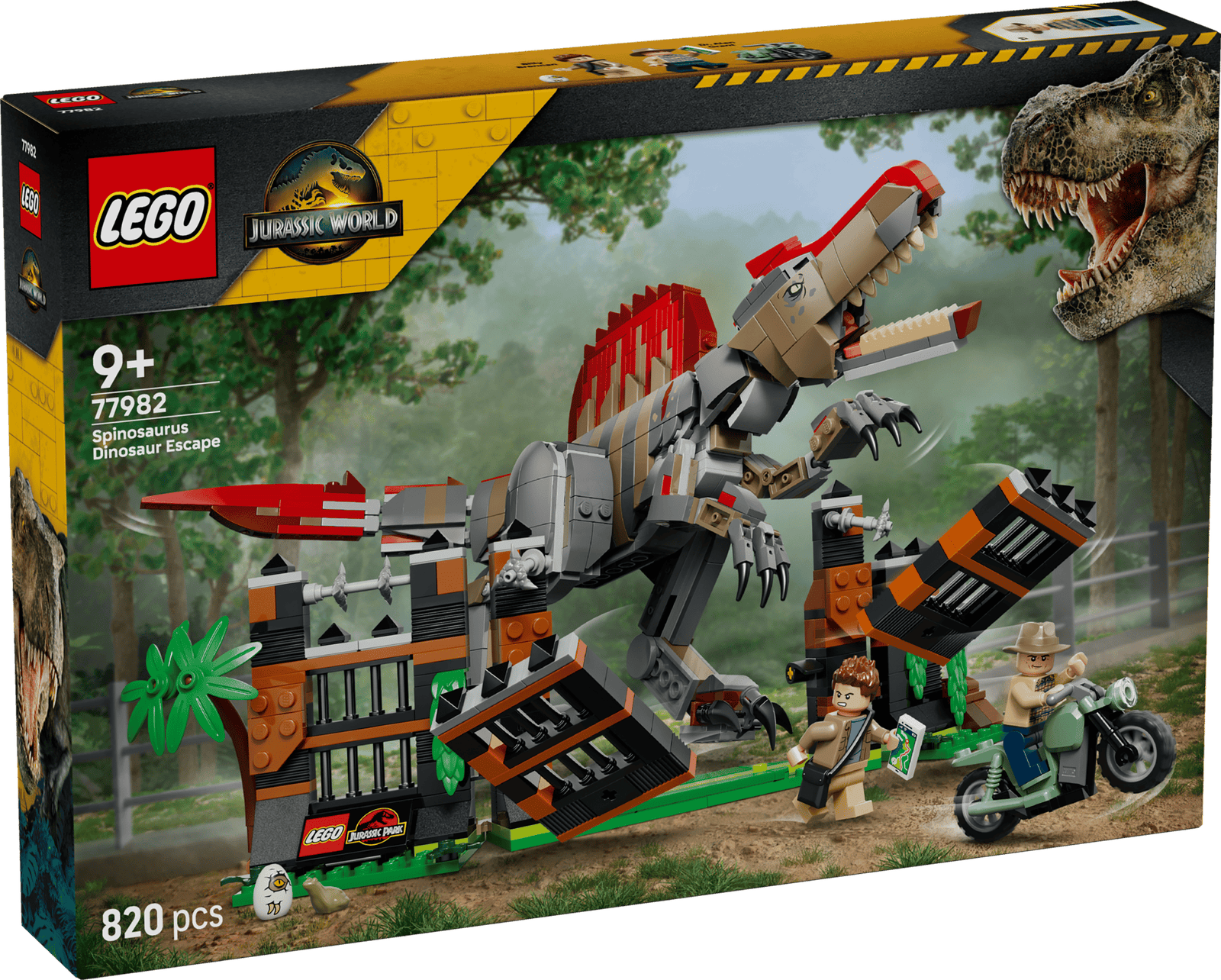 LEGO Jurassic World 77982 Spinosaurus-dinosauruksen Pako