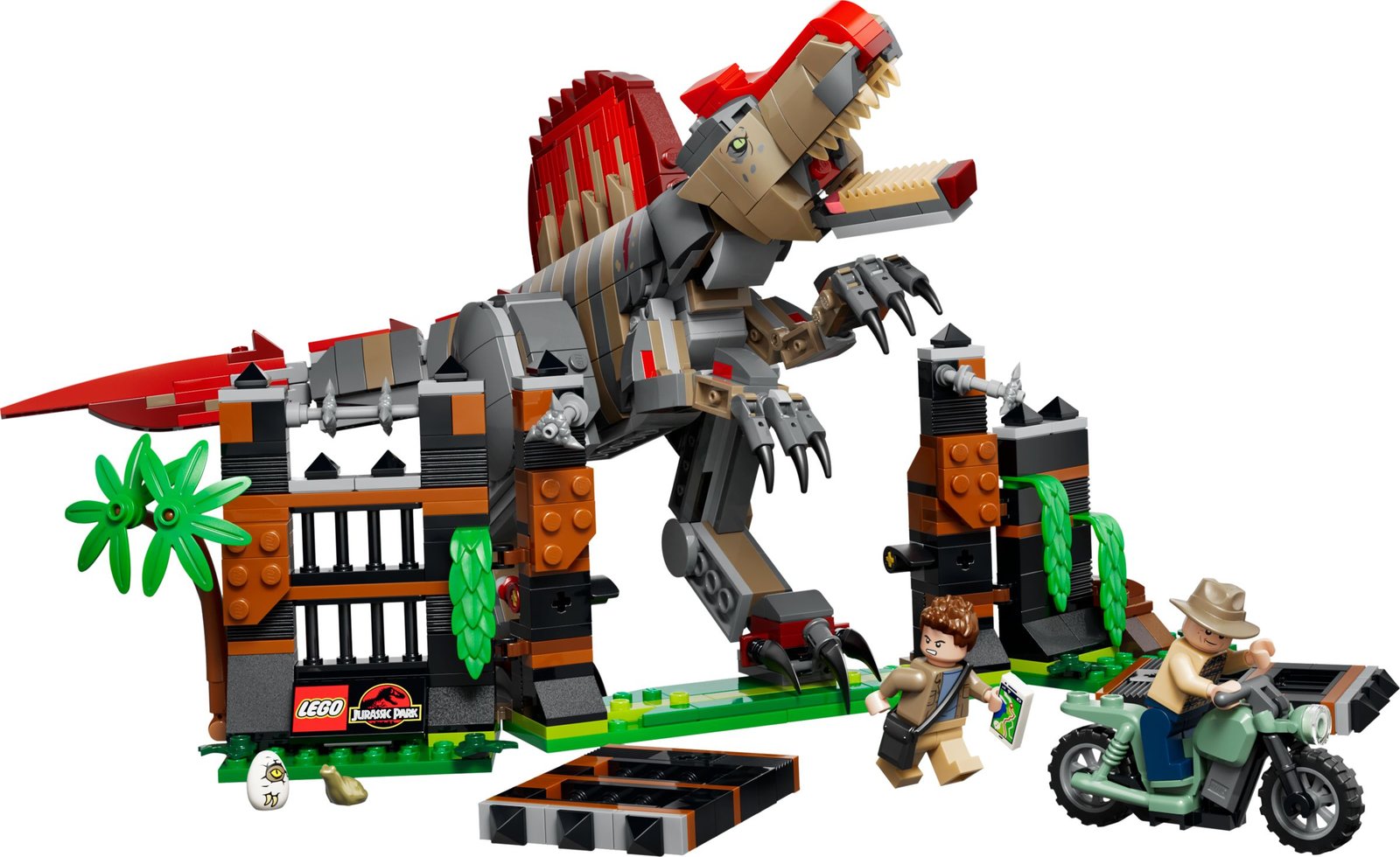 Spinosaurus-dinosauruksen pako