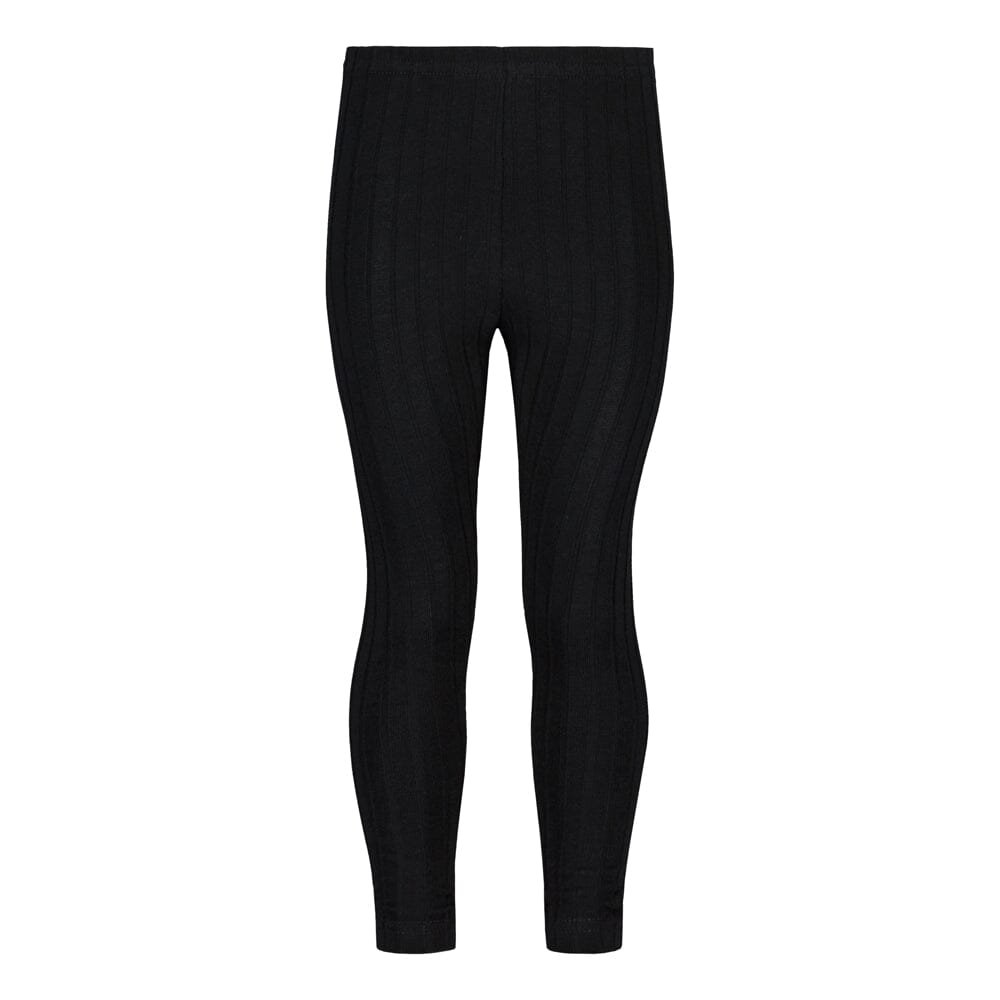 Wide Rib Pocket -Leggingsit | Licorice - 110/116