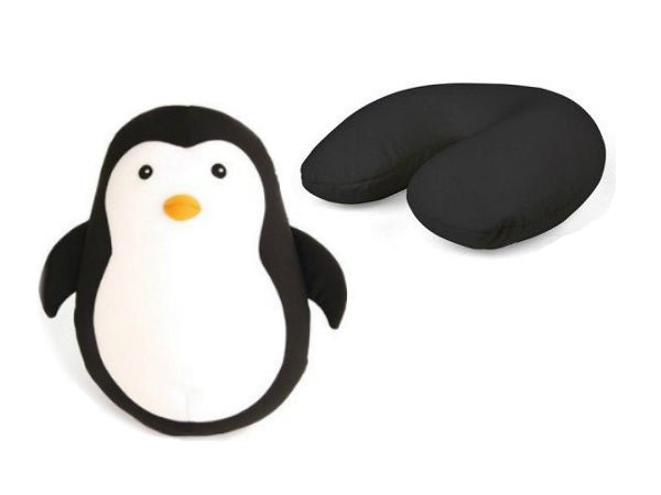 Pingviini Pehmolelu ja matkatyyny