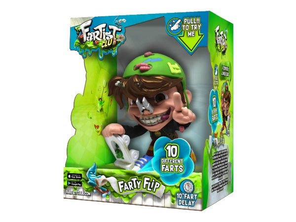 Fartist Club Farty Flip Fartist Electronic Sound -hahmo