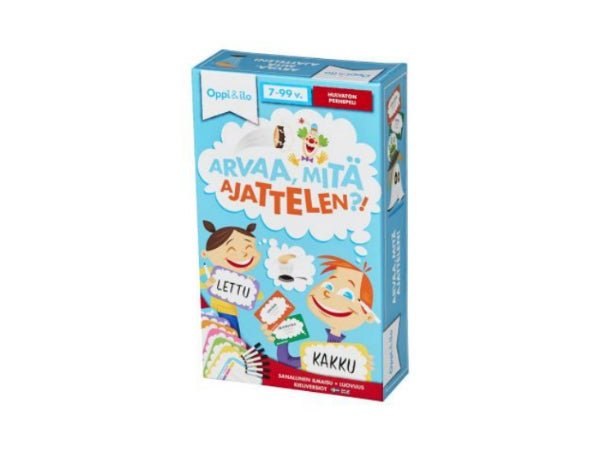 Oppi&ilo Arvaa, mitä ajattelen -perhepeli