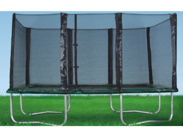 Jätti-iso trampoliini + turvaverkko (3 x 5 m)
