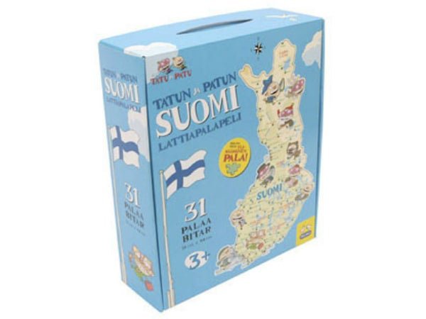 Tatun ja Patun Suomi Lattiapalapeli, 31 palaa