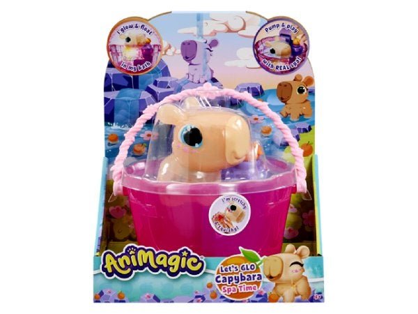 Animagic Let's Glo Capybara Kylpyhetki