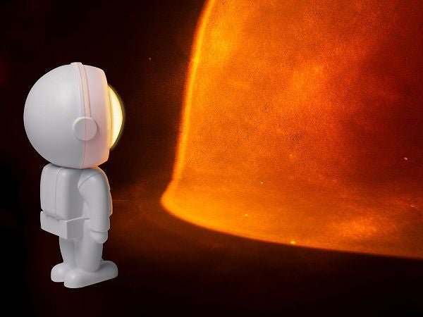 Astronautti Auringonlaskuprojektori