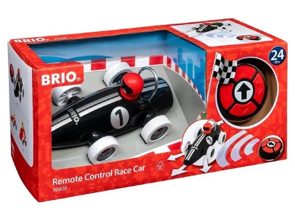 BRIO Kauko-ohjattava Kilpa-auto, musta