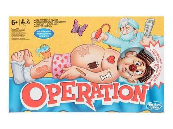 Hasbro Gaming Classic Operation Peli