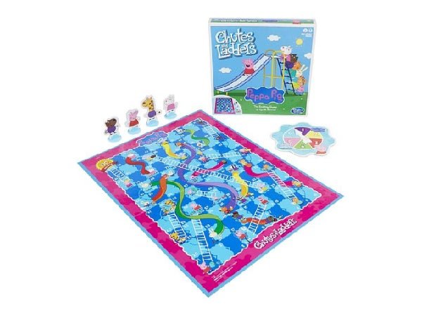 Hasbro Gaming Pipsa Possu käärmeet ja tikapuut Lautapeli