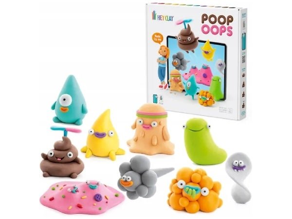 Hey Clay Poop oops Muovailuvahasetti